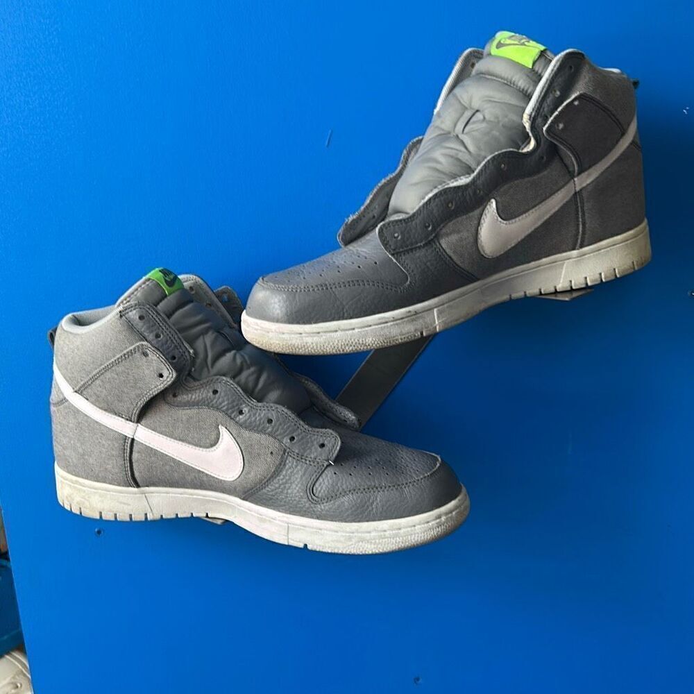 Nike Dunk High Sneaker Wolf Grey/White-Cool Grey - Sz:12 US 317982 045
